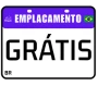 emplacamento gratis