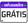 emplacamento gratis